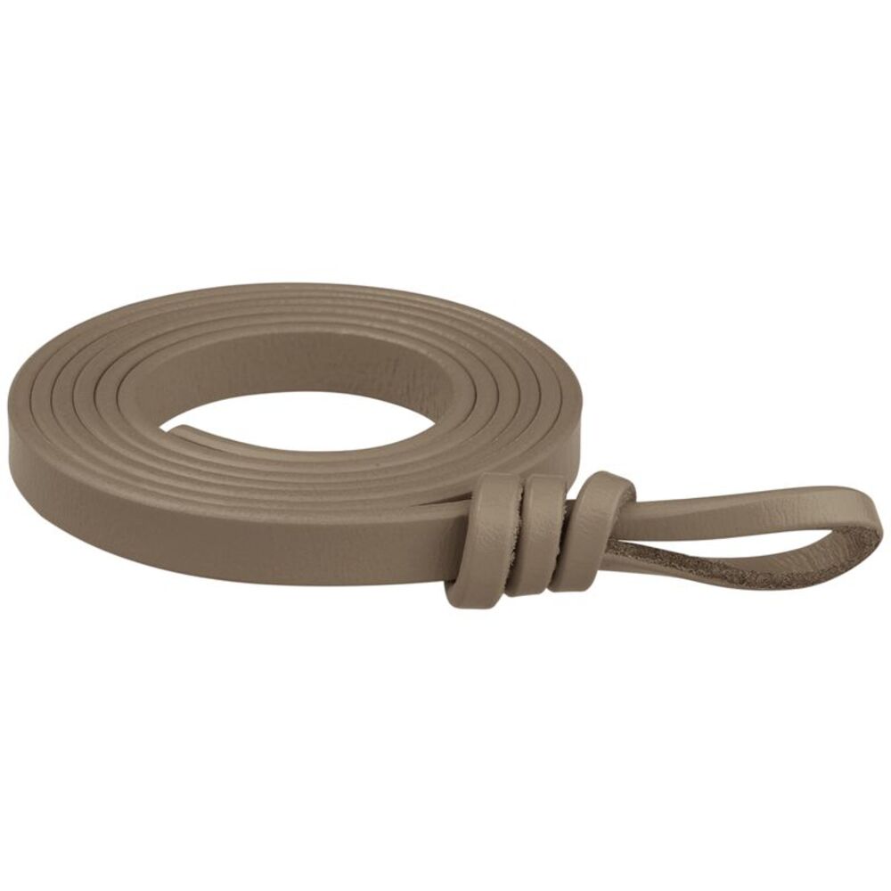 Leather Skinny Belt for Dress Adjustable Knotted Thin Waist Belts Khaki